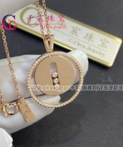 Messika Lucky Move MM Pink Gold For Her Diamond Necklace 07394-PG