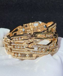 Messika Move 10th Rose Gold Cuff Bracelet 5822 -PG
