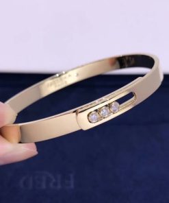 Messika Move Noa Bangle Pink Gold For Her Bracelet 06368-PG