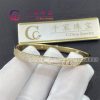 Messika Move Noa Bangle PM Pav?? Yellow Gold For Her Diamond Bracelet 10093-YG