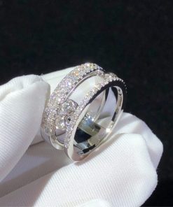 Messika Move Romane Pav?? White Gold For Her Diamond Ring 07128-WG