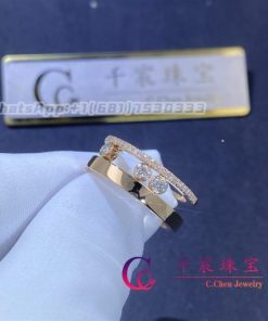 Messika Move Romane Pink Gold For Her Diamond Ring 06516-PG