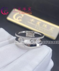 Messika Move Romane White Gold Ring With Diamonds 06516-WG