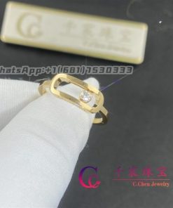 Messika Move Uno Gold LM Yellow Gold For Her Diamond Ring 12390-YG