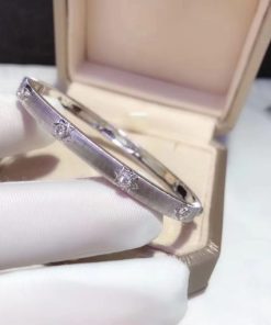 Buccellati Collection Macri Bracelet 18 Karat White Gold with Diamonds