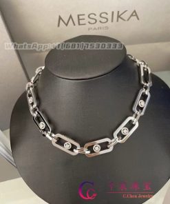 Messika So Move XL White Gold For Her Diamond Necklace 13080-WG