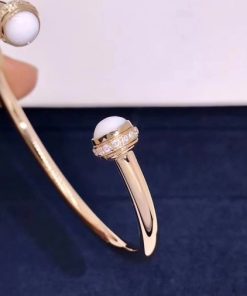 Piaget Possession Open Bangle Bracelet Chalcedony G36PE600