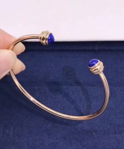 Piaget Possession Open Bangle Bracelet Lapis lazuli G36PC700