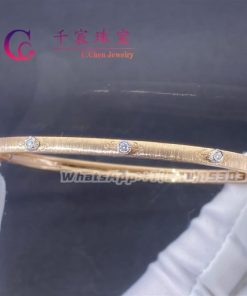 Buccellati Macri Classica Bracelet Set With Diamonds JAUBRA015164