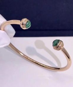 Piaget Possession Open Bangle Bracelet Malachite G36PC600