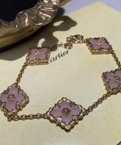 Buccellati Opera Bracelet Pink Opal