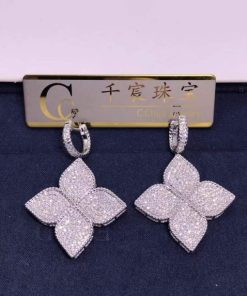Roberto Coin Princess Flower White Gold with Diamonds ADR777EA1136
