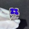 Buccellati Opera Color Ring in 18k White Gold with Lapis Lazuli