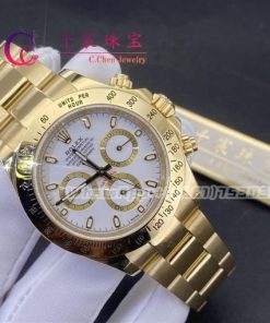 Rolex Cosmograph Daytona M116508-0001 40mm 18K Yellow Gold Mens Automatic