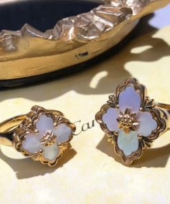 Buccellati Opera Color Ring in Mother-of-pearl JAURIN012442