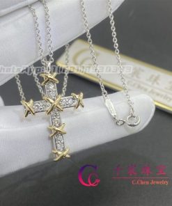 Tiffany & Co. Schlumberger? Ten Stone Cross Pendant 60022679