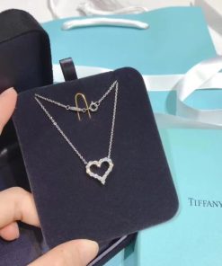 Tiffany Diamond Heart Pendant 60007523
