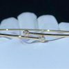 Tiffany Elsa Peretti? Diamond Hoop Single-row Bangle 60152217