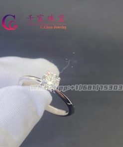 Tiffany Four Prong Engagement Ring