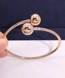 Tiffany HardWear Ball Bypass Bracelet in Rose Gold 60152620