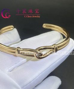 Tiffany Infinity Cuff 18K Rose Gold Bracelets