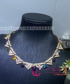 Bulgari Allegra Necklace Rose gold 360452