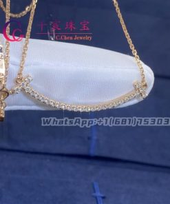 Tiffany T Medium Smile Pendant Rose Gold 67513282