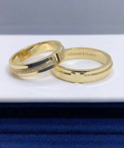 Tiffany T Narrow Ring In 18K Yellow Gold Wide 4.5 mm 60151314