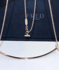 Tiffany T Smile Pendant in Rose Gold, Large 60011651