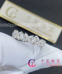 Tiffany Victoria? Alternating Ring White Gold 60132856