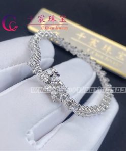 Tiffany Victoria? Tennis Bracelet In Platinum With Diamonds 60088600