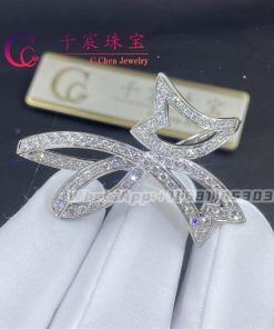 Van Cleef & Arpels Contes D??Hiver Between the Finger ring white gold Diamond VCARP3J600