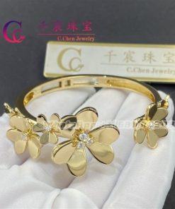 Van Cleef & Arpels Frivole Bracelet 7 Flowers Medium Model VCARP6L200