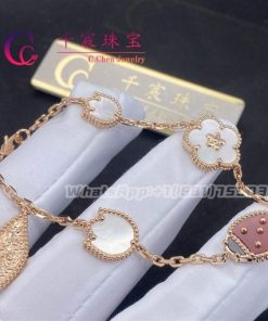 Van Cleef & Arpels Lucky Spring Bracelet 5 Motifs VCARP7RR00