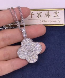 Van Cleef & Arpels Magic Alhambra Long Necklace Diamonds VCARO49O00