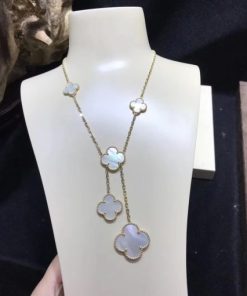 Van Cleef & Arpels Magic Alhambra Necklace 6 Motifs Mother-of-pearl VCARD79100