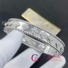 Van Cleef & Arpels Perl??e Clovers Bracelet Medium Model White Gold VCARN5B100