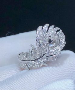 Boucheron Plume de Paon Small Ring JRG02810