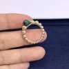 Van Cleef Arpels Perl??e Couleurs Variation Ring Yellow Gold Malachite VCARO5M200