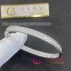 Van Cleef Arpels Perl??e Diamonds Bracelet 1 Rows White gold, Diamond VCARP27J00
