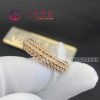 Van Cleef & Arpels Perl??e Pearls Of Gold Ring Rose Gold 3 Rows