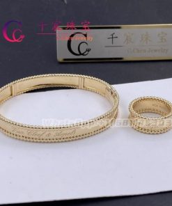 Van Cleef & Arpels Perl??e Signature Bracelet Yellow Gold VCARP3K900