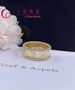 Van Cleef & Arpels Perl??e Signature Ring Yellow Gold VCARO3Y600