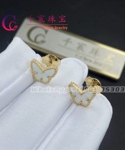 Van Cleef & Arpels Sweet Alhambra Butterfly Earstuds Mother-of-pearl VCARN5JM00