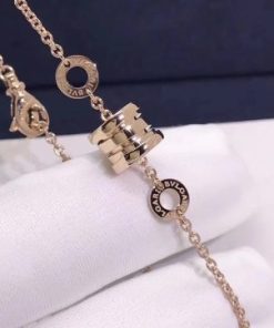 Bulgari B.Zero1 Rose Gold Hoop Earrings 128719