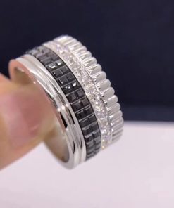 Boucheron Quatre Black Edition Large Ring JRG01782