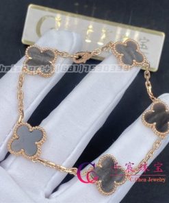 Van Cleef & Arpels Vintage Alhambra Bracelet 5 Motifs VCARP4KN00