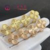 Van Cleef & Arpels Vintage Alhambra Earrings Guilloch?? White Gold Earrings VCARP9XF00