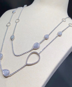 Boucheron Necklace Yellow Gold and Diamonds from the Serpent Boheme Collection