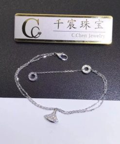 Bulgari Divas?? Dream Bracelet White Gold With Diamonds 351119